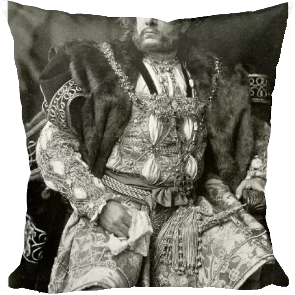 William Terriss as King Henry VIII