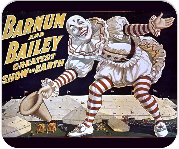 Poster, Barnum and Bailey, Greatest Show on Earth