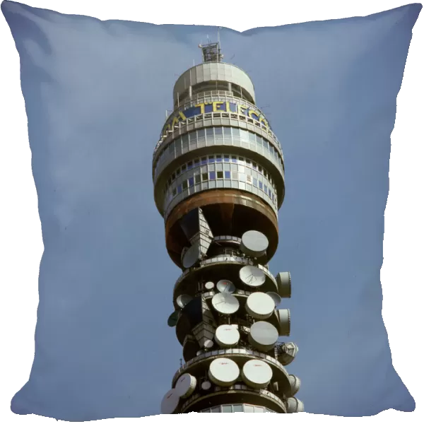 The top of the British Telecom BT Tower, London