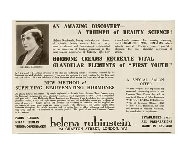 Helena Rubinstein advertisement