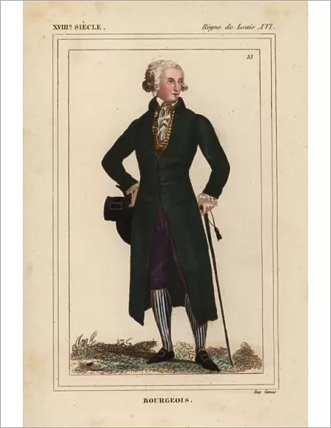 French bourgeois man, 1792