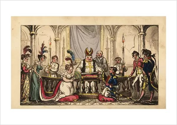 Marriage of Napoleon and Josephine at Notre Dame, 1804
