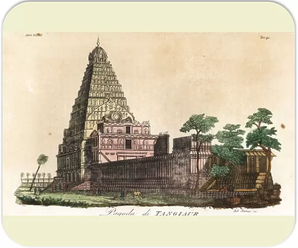 Pagoda of Brihadeeswarar Temple or Peruvudaiyar