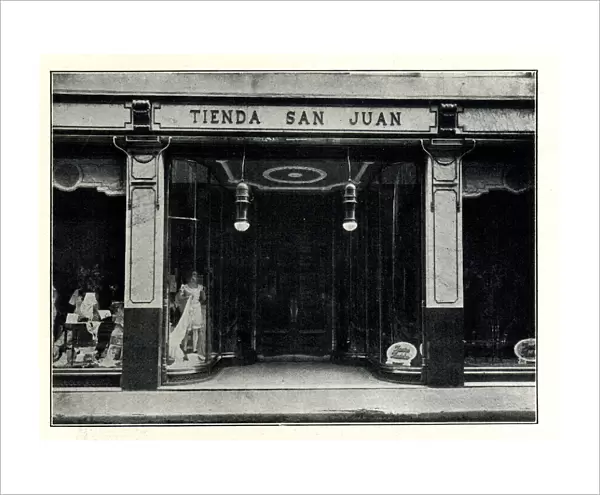 Shop front, Tienda San Juan, Buenos Aires, Argentina