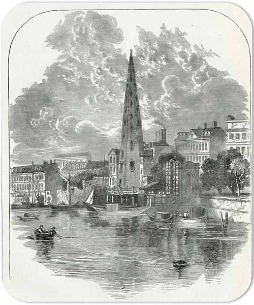 York Building Company water tower, The Strand, London