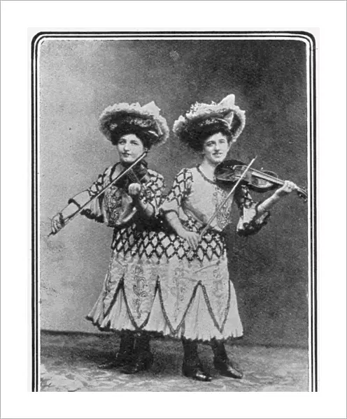 Siamese twins, Rosa and Josphine Blazek 1910