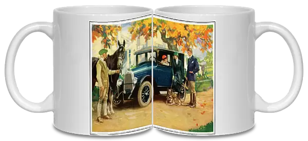 Advert, Overland Whippet Car