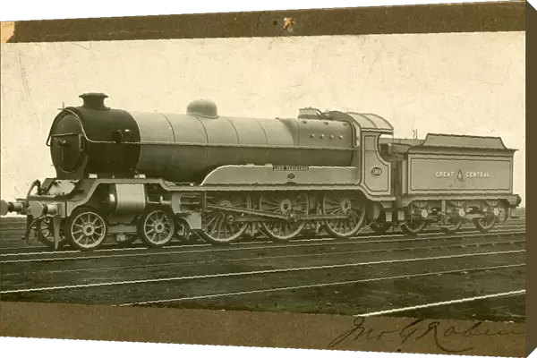 Photograph of the steam locomotive Lord Faringdon