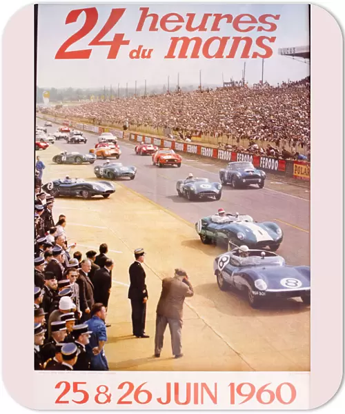 Poster, Le Mans 24 Hour Rally 1960