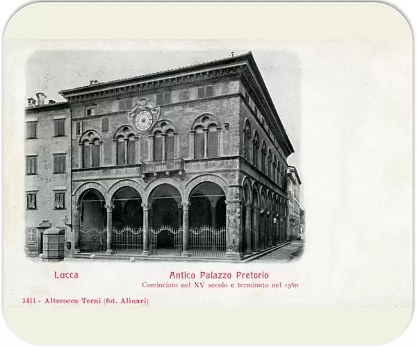 The Palazzo Pretoria - Lucca, Tuscany, Italy
