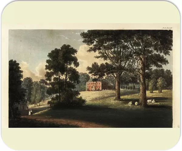 Pynes House, Exeter, Devon, 1825