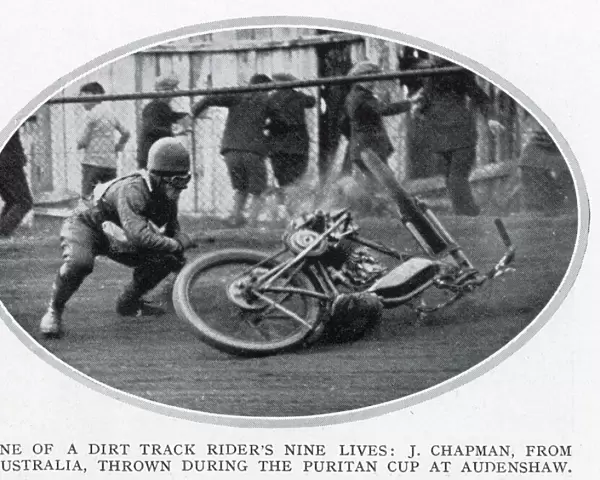 Jack Chapman, dirt track speedway