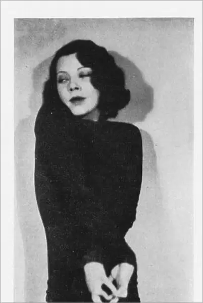 A portrait of Tilly Losch, 1931