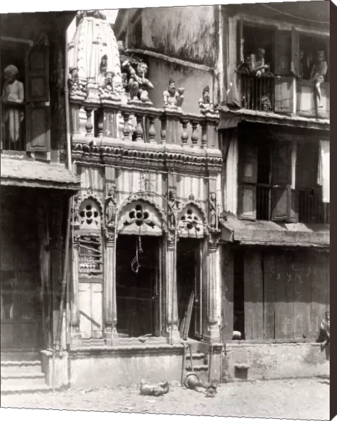 Looted premises following riots Mumbai India c. 1890 s