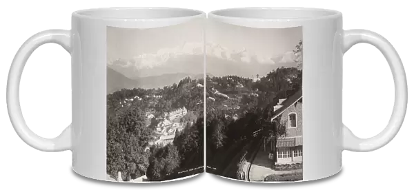 Darjeeling from the Jalapahar Road, India