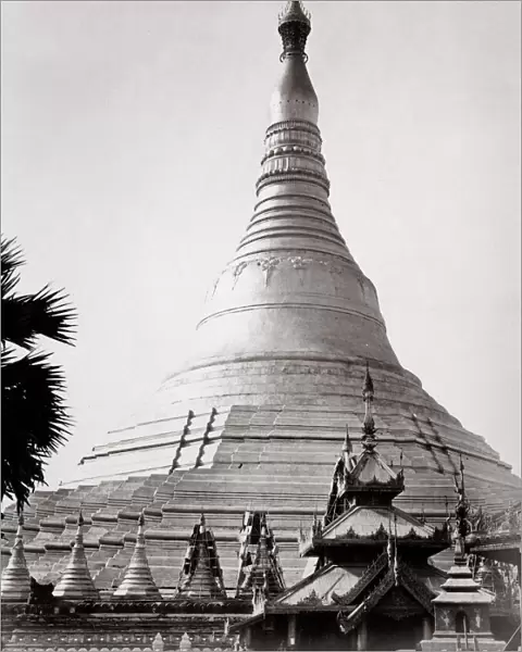 c. 1880s India Burma - The Shwedagon Pagoda