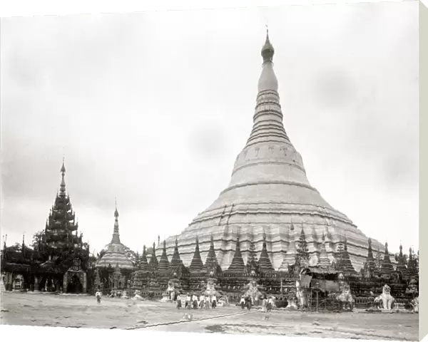 Shwe Dagon Pagoda, Ragoon, Yangon, Burma, Myanmar