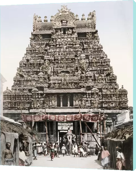Meenakshi Temple, Gopuram, Madurai, India