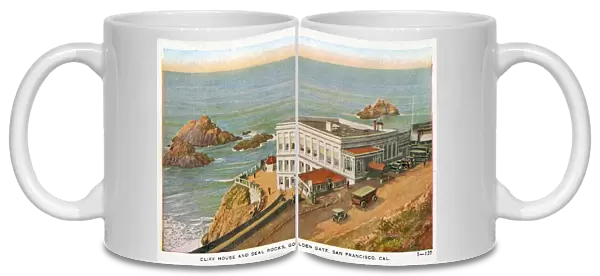 Cliff House and Seal Rocks, Golden Gate, San Francisco, California, USA