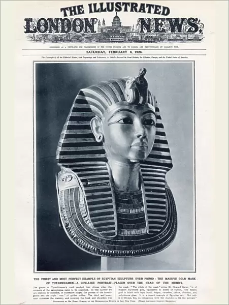 Front cover of The Illustrated London News, 6 February 1926