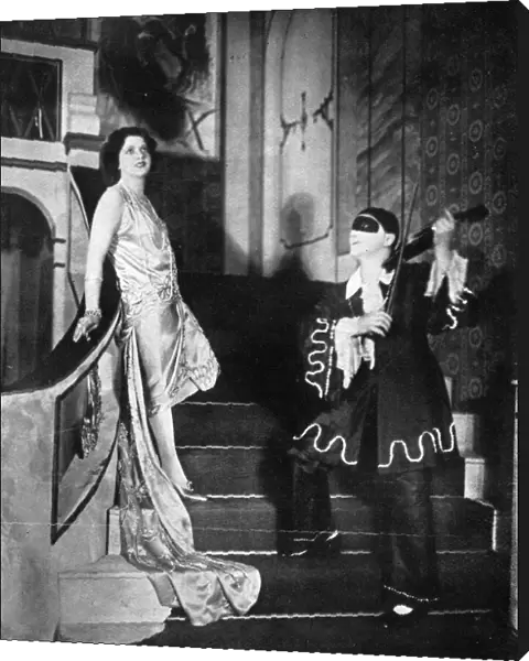 A scene from Die Zirkus Prinzessin at the Metropol Theatre, Berlin (1926) with Lori Leux and Erik Wirl Date: 1926