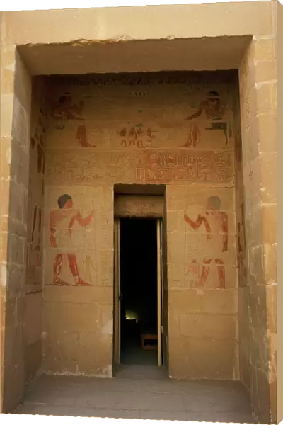 Mastaba of Nhnumhotep and Niankhkhnum. Royal servants. Egypt