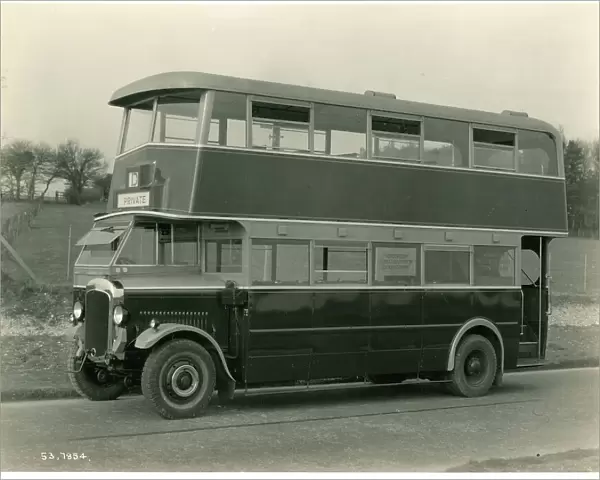 Thornycroft Metropolitan Cammell demonstration bus