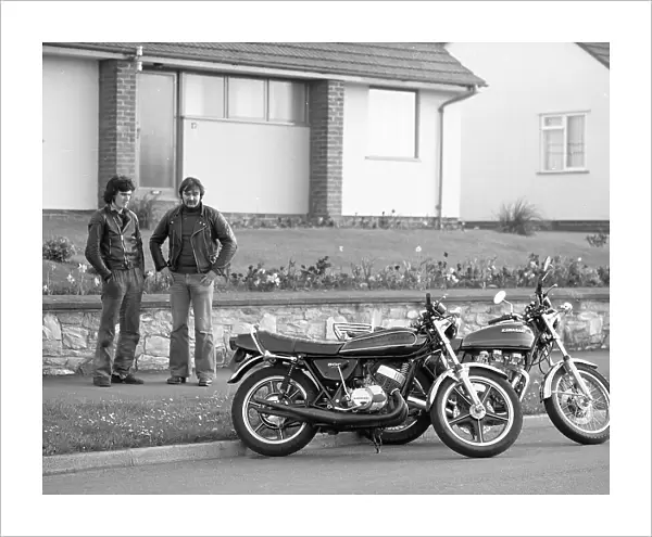 Kawasaki 500 and Z 650 motorbike