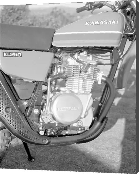 Kawasaki KL 250 motorbike