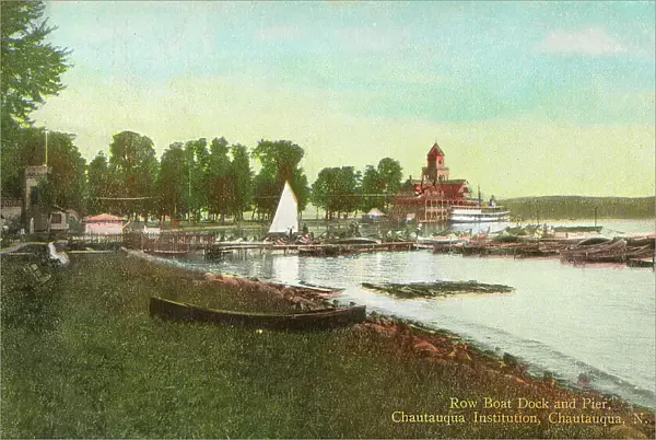 Row Boat Dock and Pier - Chautauqua Institution, NY, USA