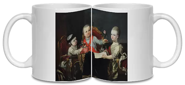 Three young princes, children of Ferdinand, duke of Parma