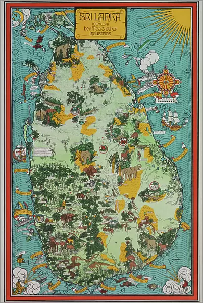 Sri Lanka - Ceylon. Her tea and other industries