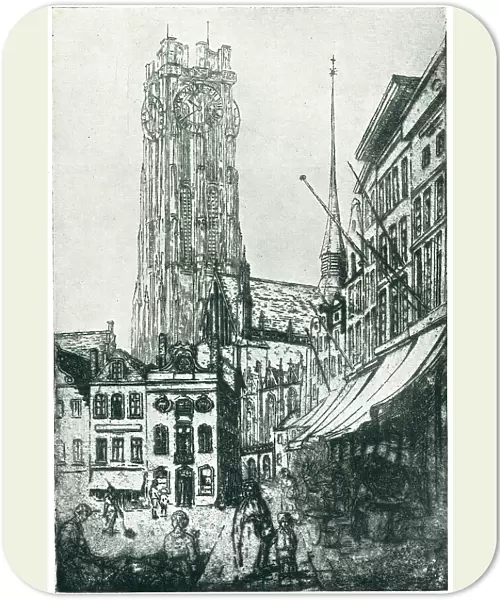 The Grande Place and Cathedral Malines