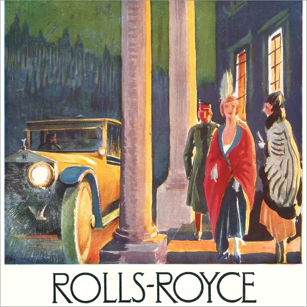 Rolls Royce Advertisement