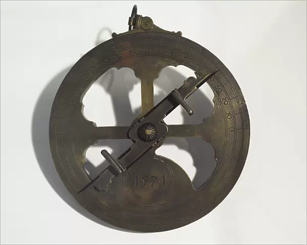 Nautical astrolabe, 1571. Spain