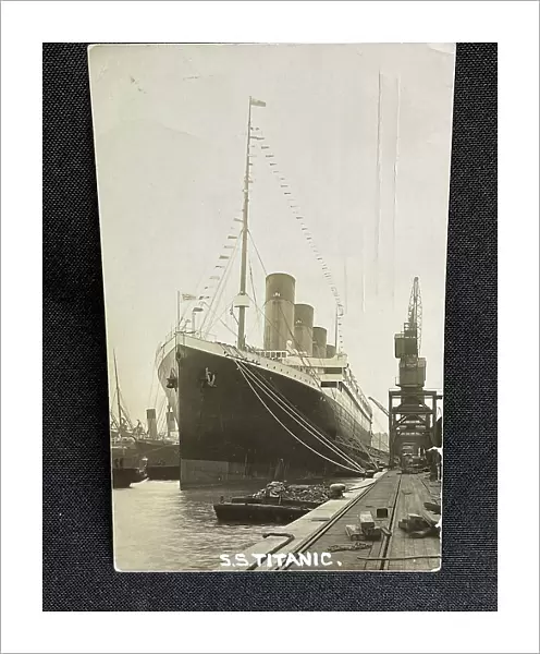 White Star Line, RMS Titanic, Jacob Milling postcard