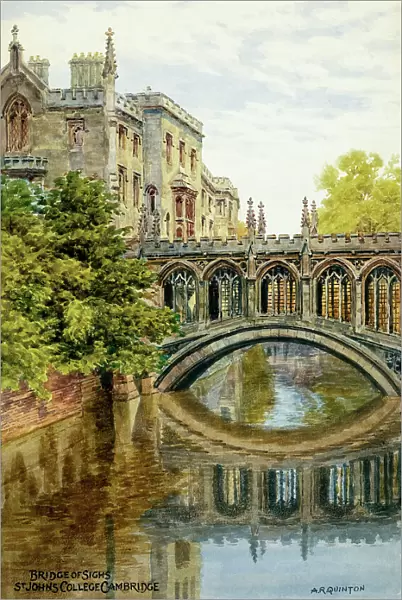 Cambridge - St John's College, Bridge of Sighs