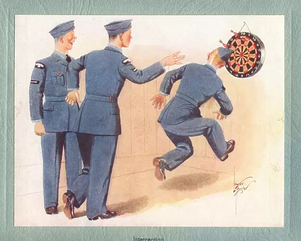 WW2 Christmas Card, Interception