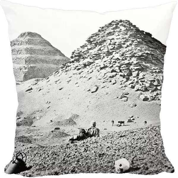 Stepped Pyramid of Saqqara, Egypt, Victorian period