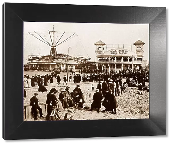 Blackpool Pleasure Beach early 1900s