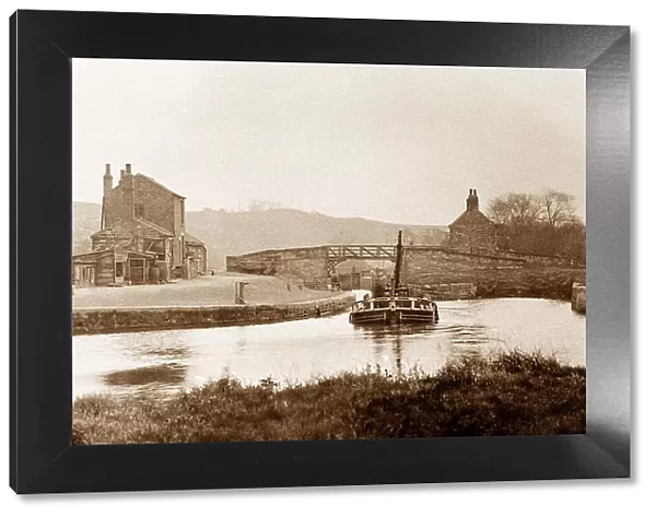 Conisbrough The Canal Barge early 1900s