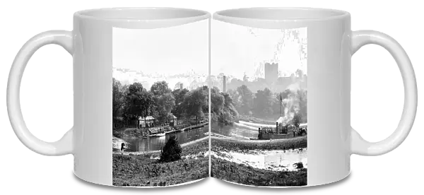 Conisbrough River Don early 1900s