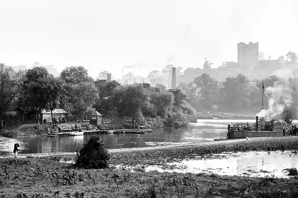 Conisbrough River Don early 1900s