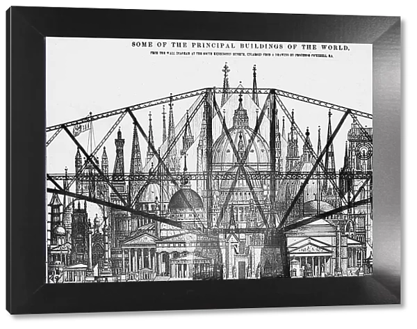 Construction of the Forth Bridge, comparison of size