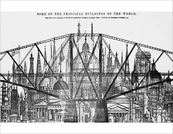 Construction of the Forth Bridge, comparison of size