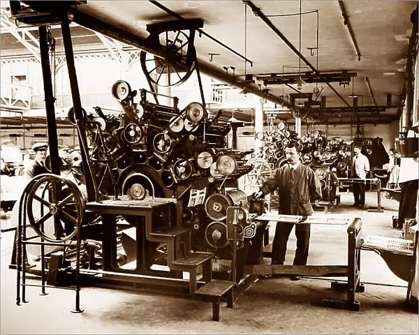 Multi-colour rotary printing machines, Port Sunlight, Wirral