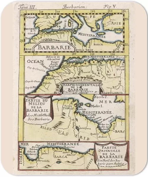 Map  /  Nw Africa 1719