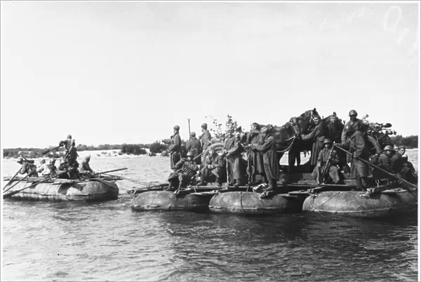 Troops over Volga