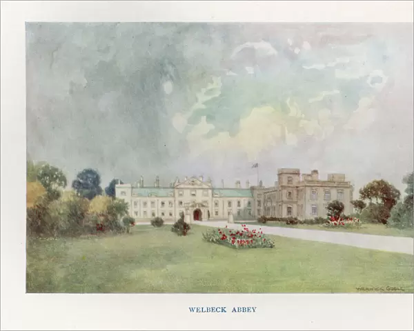 Welbeck Abbey  /  1908