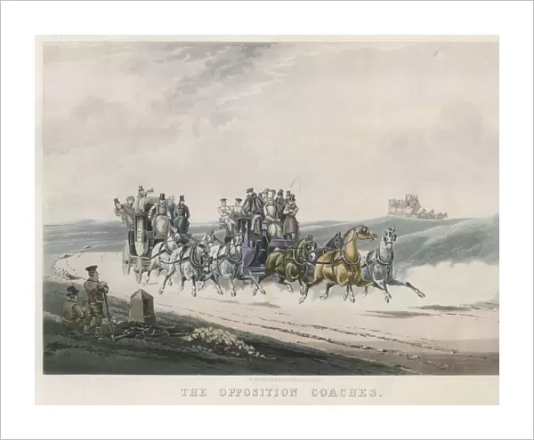 Two Stagecoaches Race